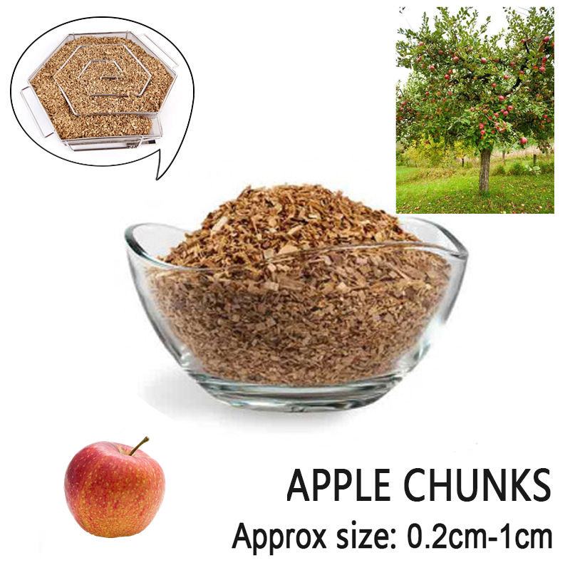 Smoker Box Wood Chip - 125 G/zak Apple Cherry Eiken Pecan