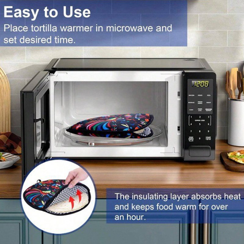 Magnetronbestendig tortilla-ve - Tortilla Warmer Cloth recensie en prijs