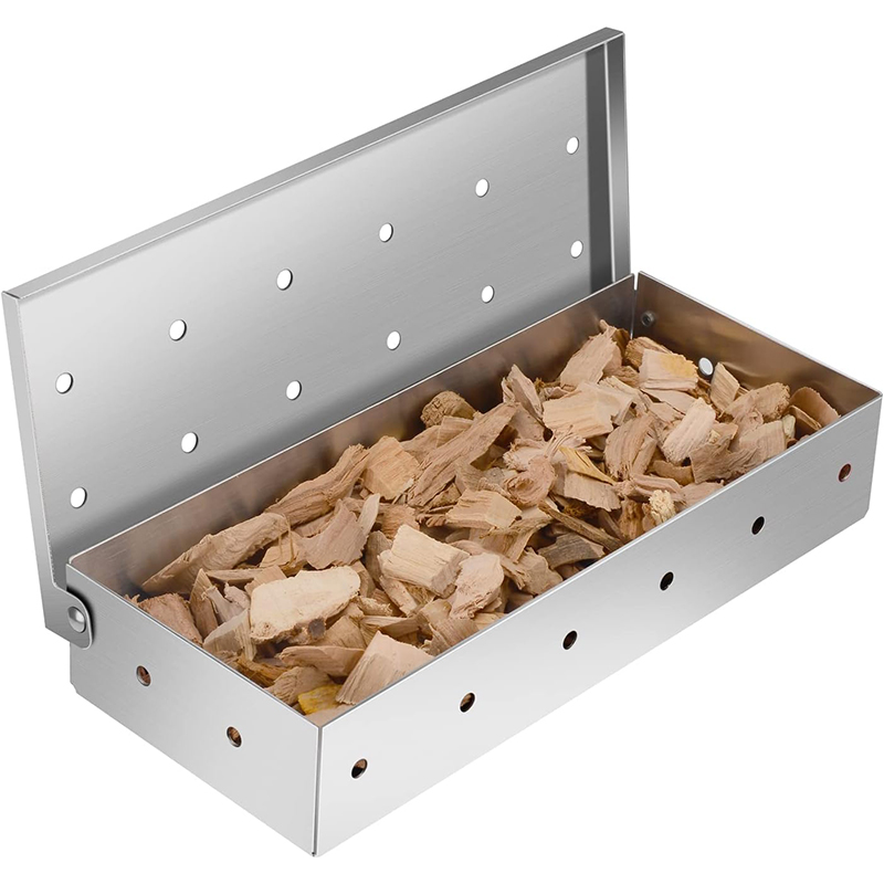 BBQ Roker Box Roestvrij Staal  - Smoker Box Wood Chip recensie en prijs