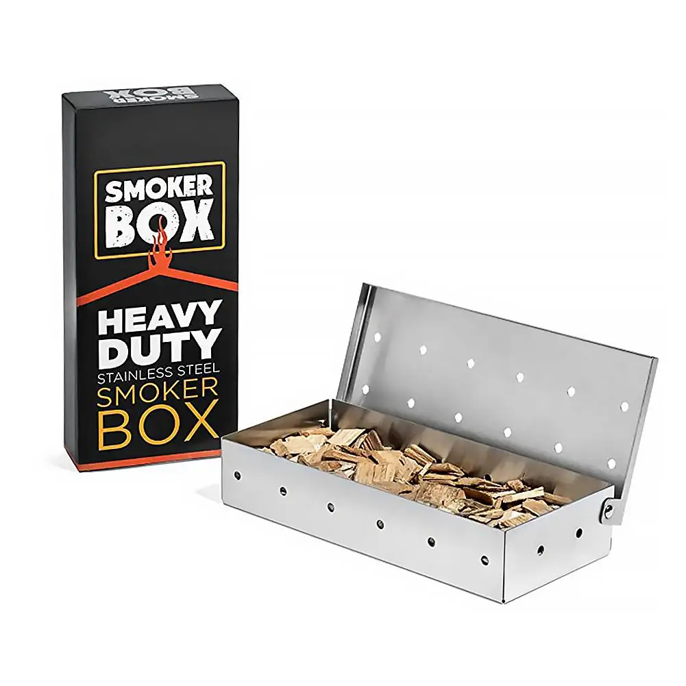HQ Houtsnippers BBQ Roker Box  - Smoker Box Wood Chip recensie en prijs