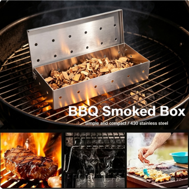 RVS rookbox voor houtchips BBQ - Smoker Box Wood Chip recensie en prijs