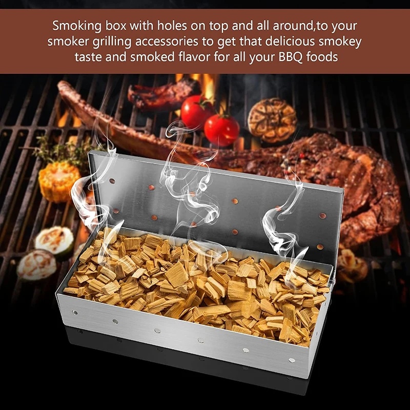 RVS rookbox voor houtchips BBQ - Smoker Box Wood Chip recensie en prijs