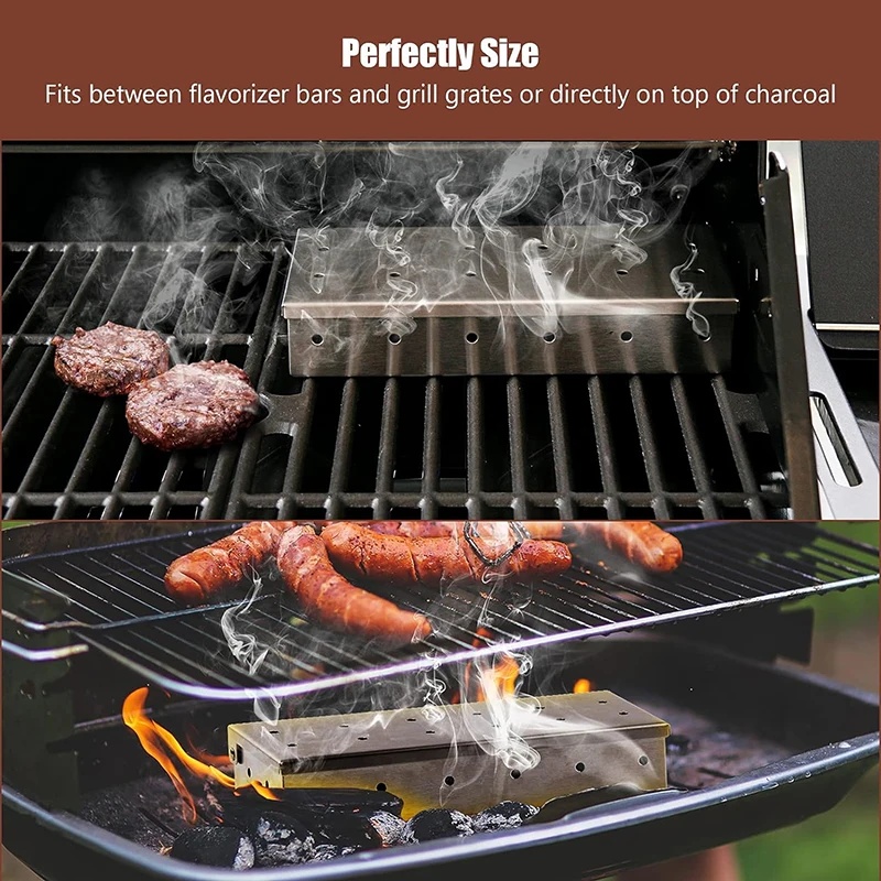 RVS rookbox voor houtchips BBQ - Smoker Box Wood Chip recensie en prijs