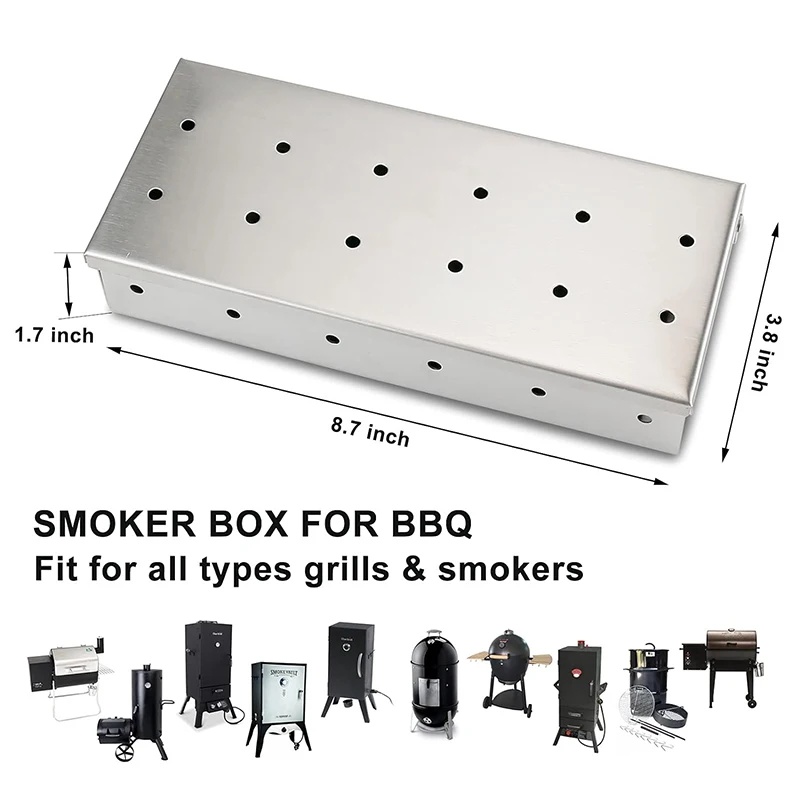 RVS rookbox voor houtchips BBQ - Smoker Box Wood Chip recensie en prijs