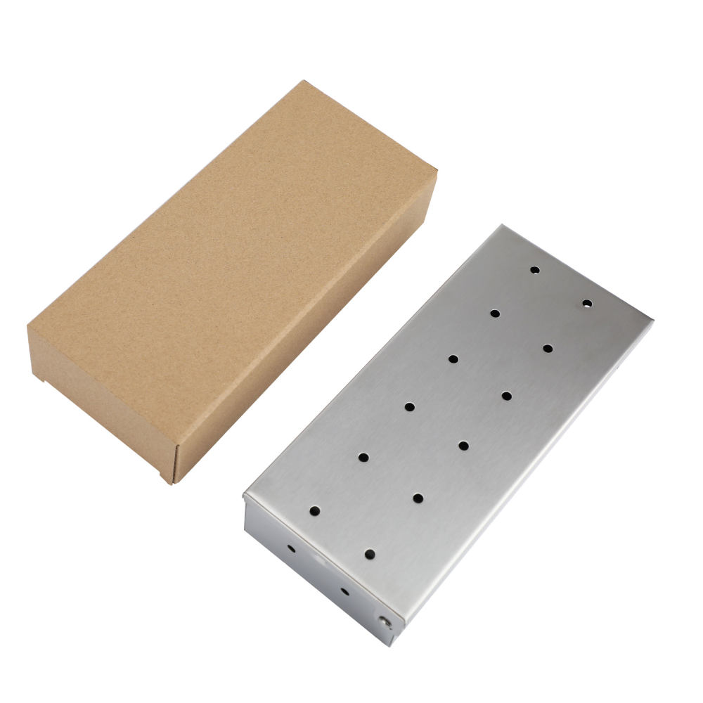 Draagbare rookbox voor barbecu - Smoker Box Wood Chip recensie en prijs