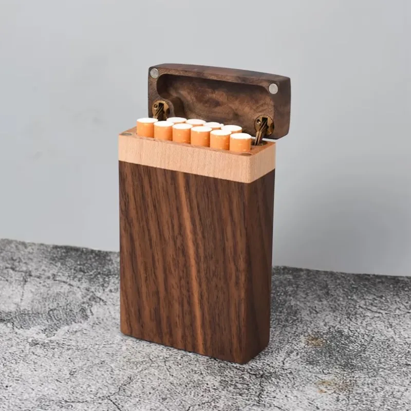 Houten sigarettenkistje van ho - Smoker Box Wood Chip recensie en prijs