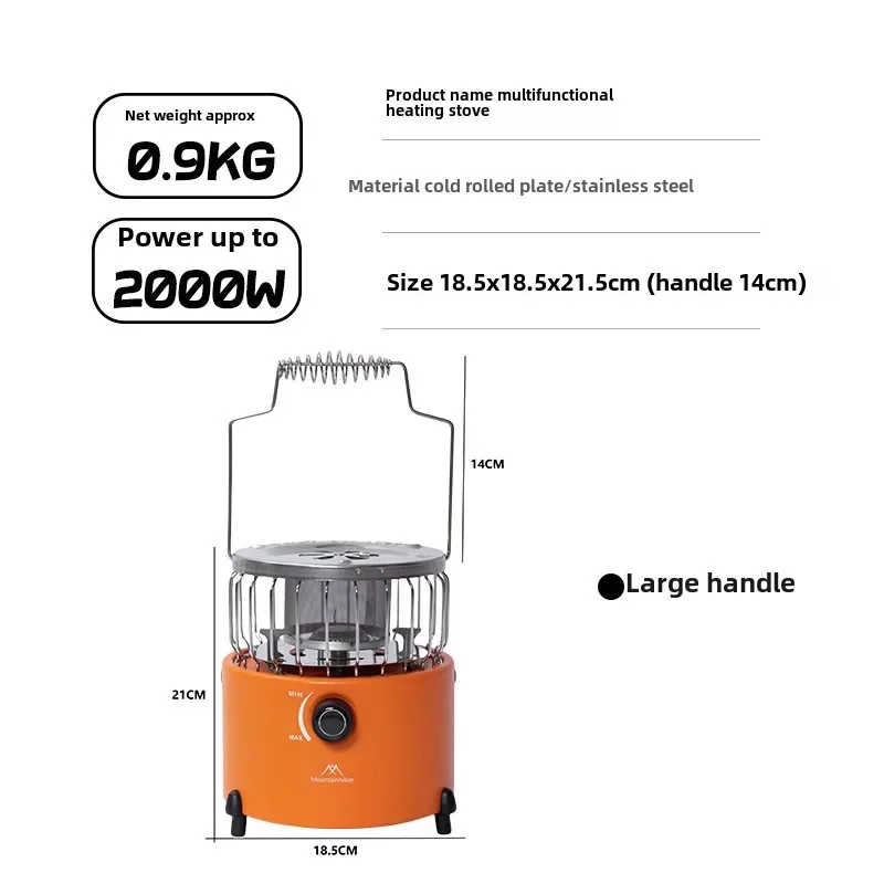 MOUNTAINHIKER Draagbare 2000W  - Home Cooking Gas recensie en prijs