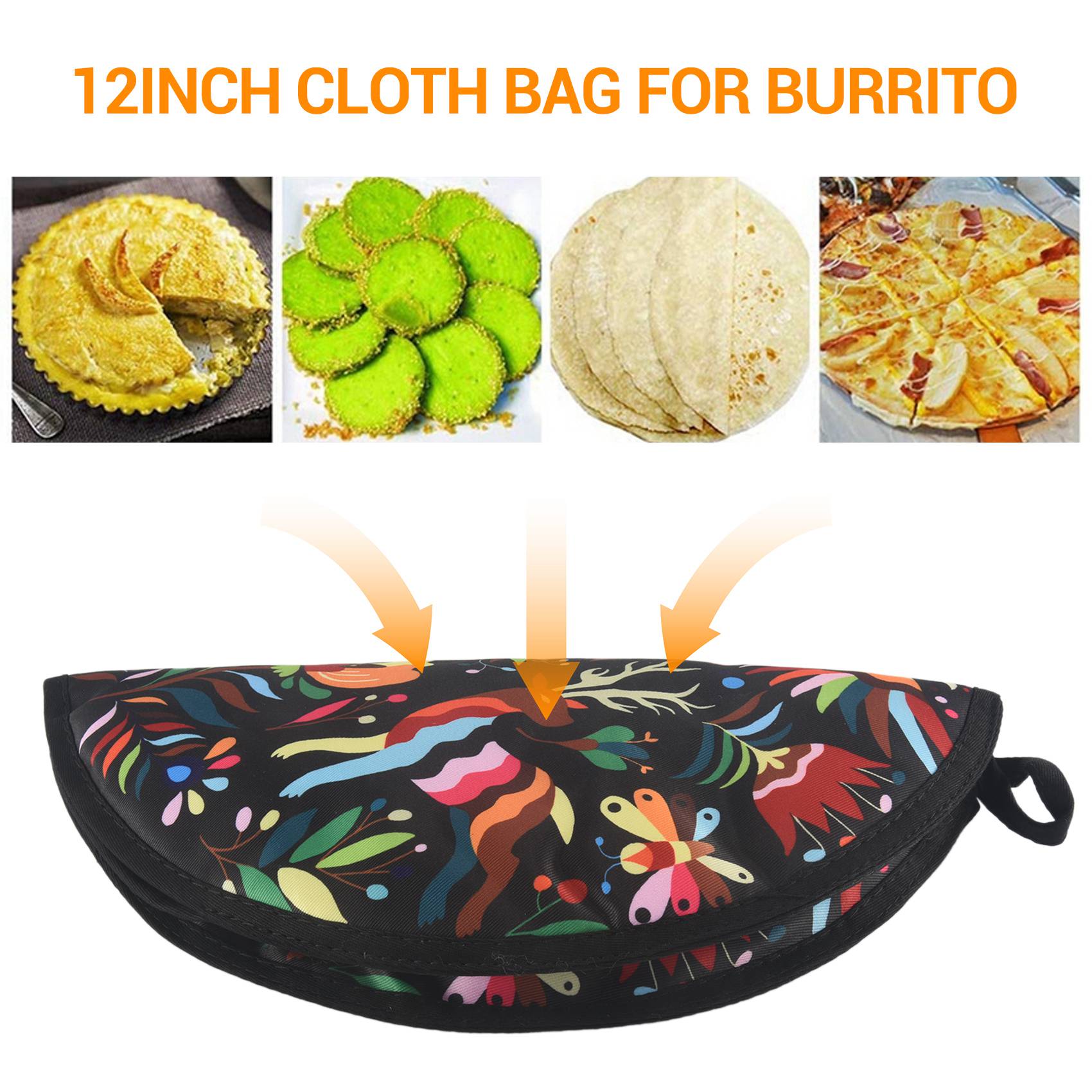 TEXU 12 inch stoffen tas voor  - Tortilla Warmer Cloth recensie en prijs