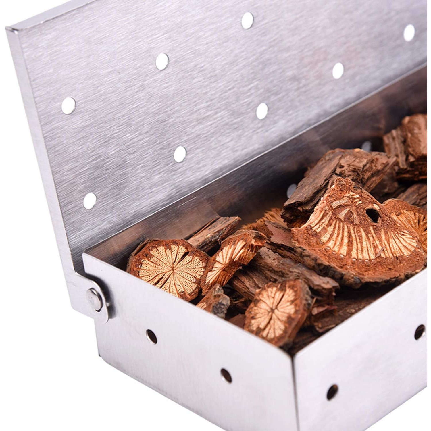 Rookbox van roestvrij staal vo - Smoker Box Wood Chip recensie en prijs