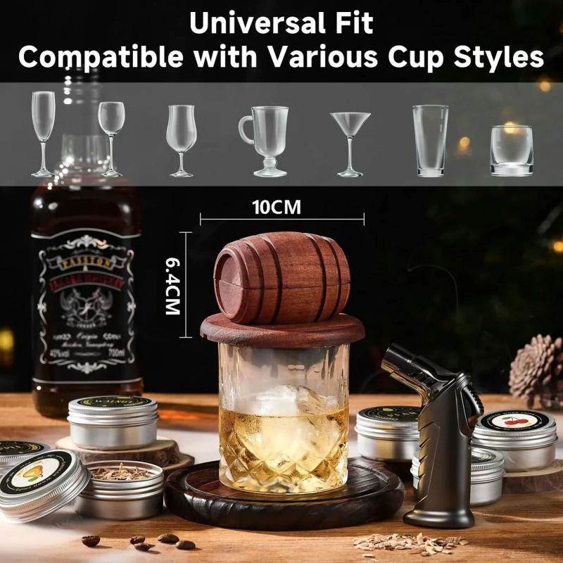 Cocktail Whiskey Rookset met I - Smoker Box Wood Chip recensie en prijs